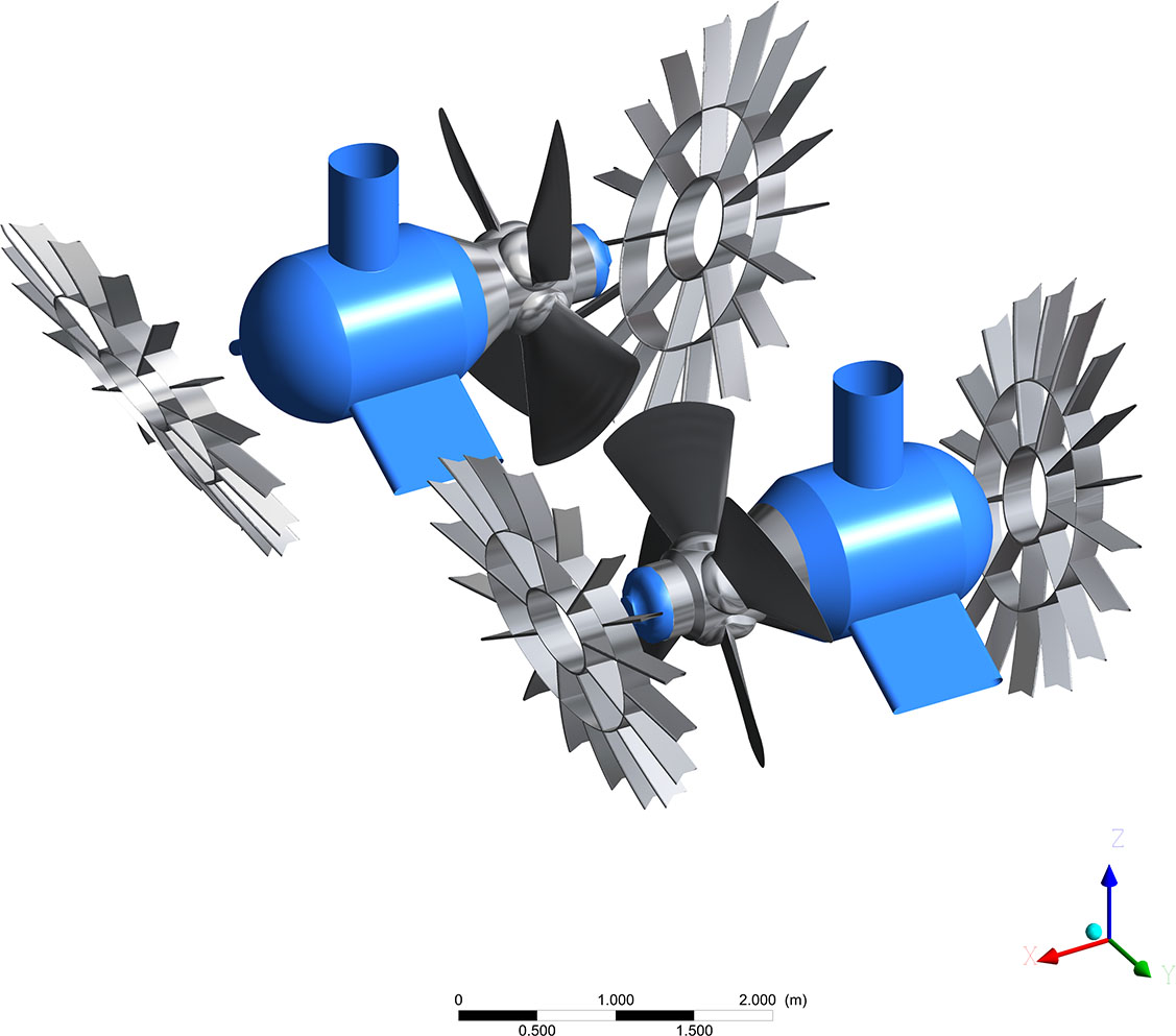 Elogrid 3D model from tunnel inside devices without tunnel walls.