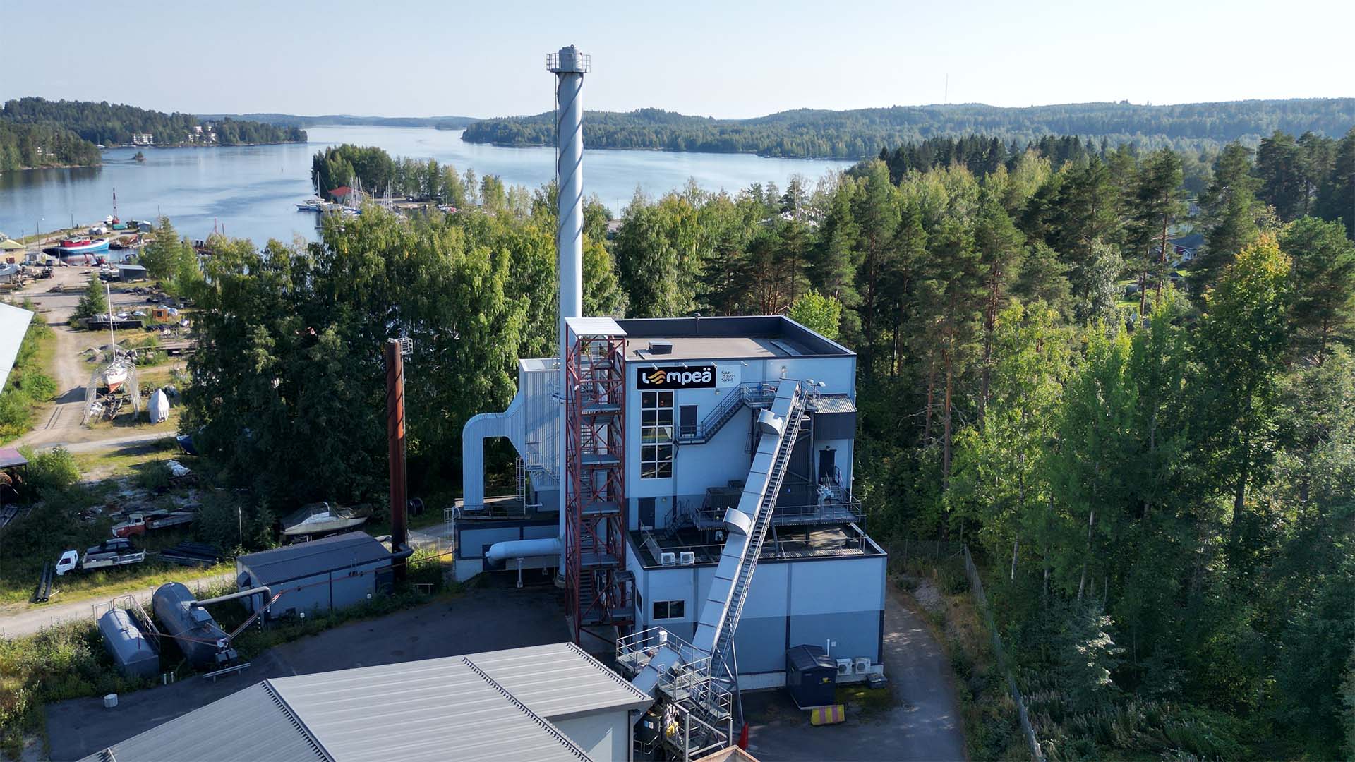 Elomatic Grid Emission-free district heating for ESE-Energia – Boiler plant ...