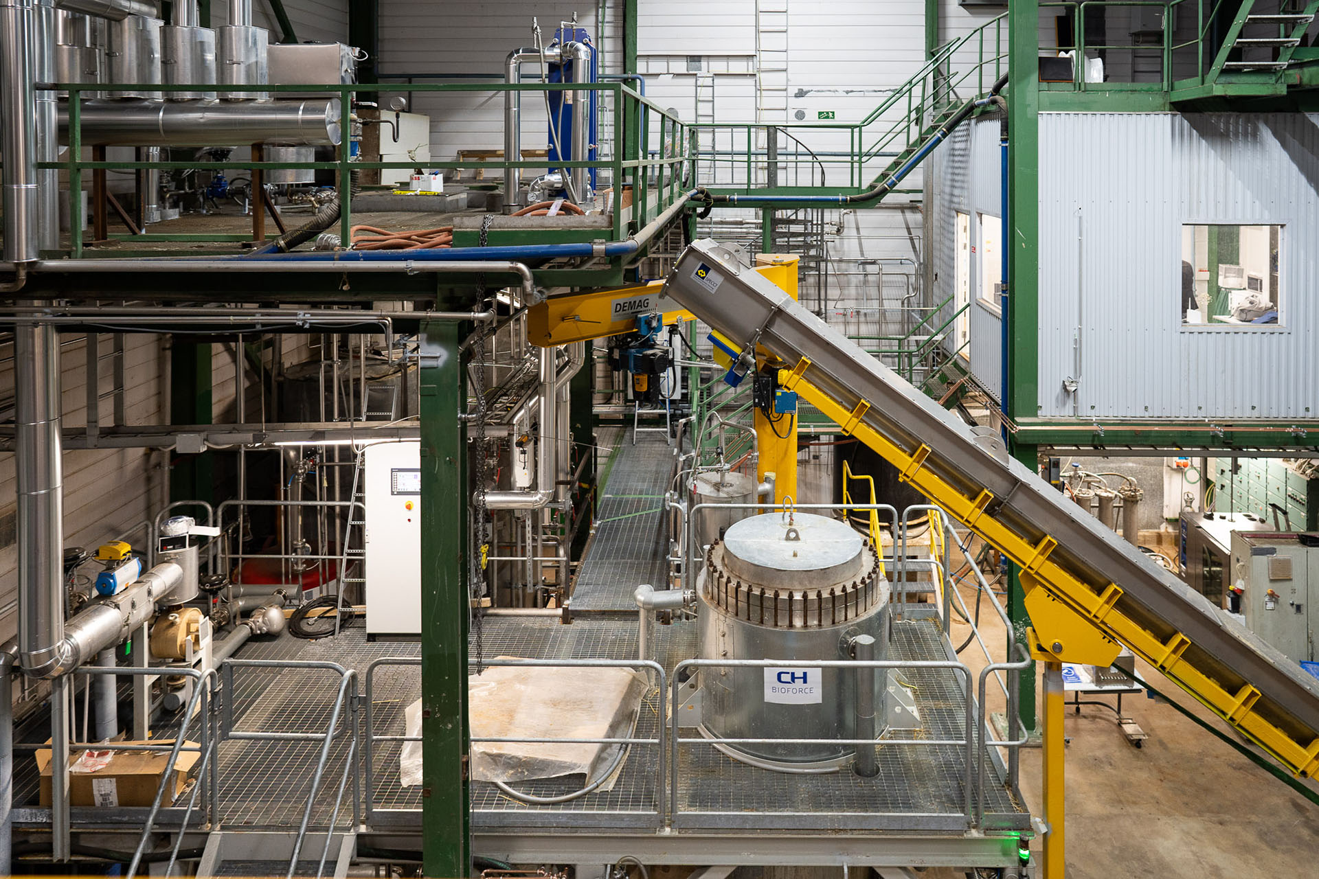From biomass to  industrial raw material - 